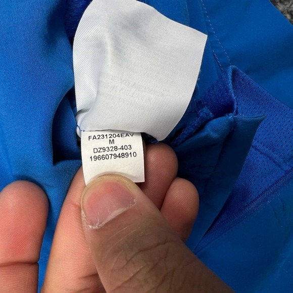 UCLA Bruins x Air Jordan Dri-FIT Hoodie Men Medium Blue Long Sleeve 1/2 Zip M - Picture 8 of 9